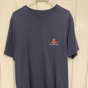 Vineyard Vines Red Sox Mens T-Shirt Size Large